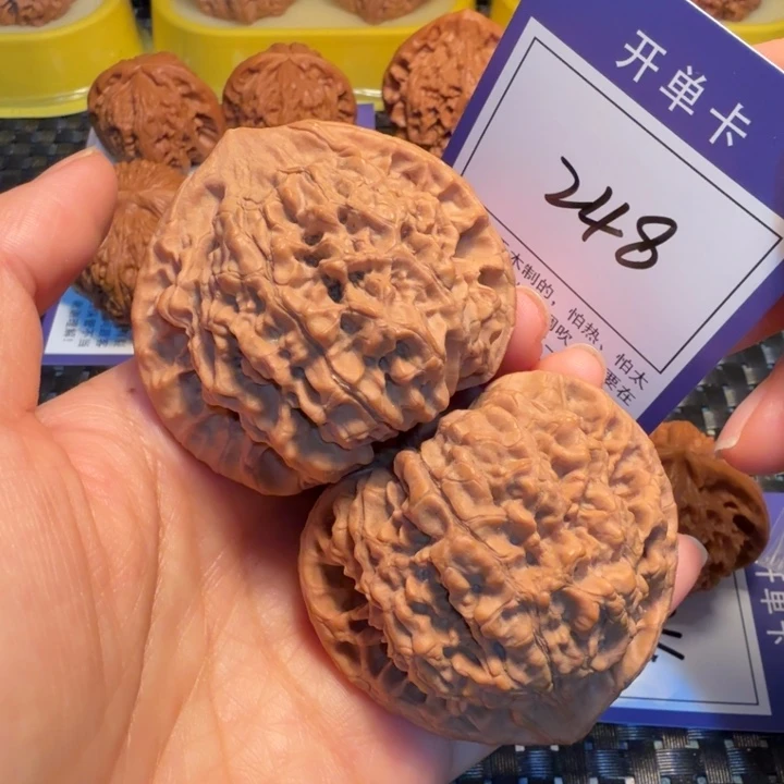 把件文玩核桃248官帽54