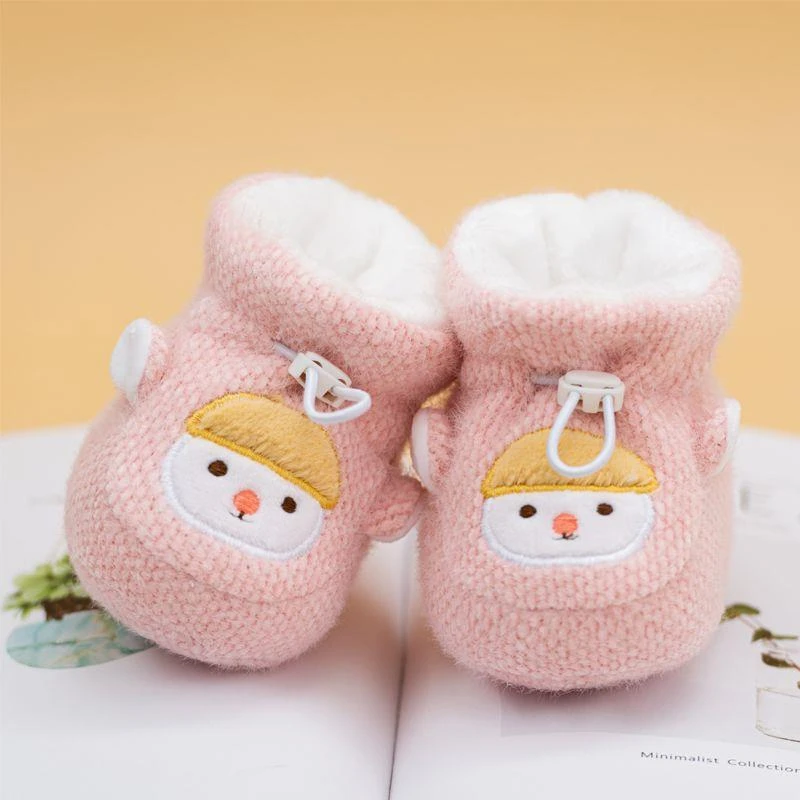 西藏新疆包邮秋冬季婴幼儿护脚套0-10个月新生儿加绒加厚男女宝宝