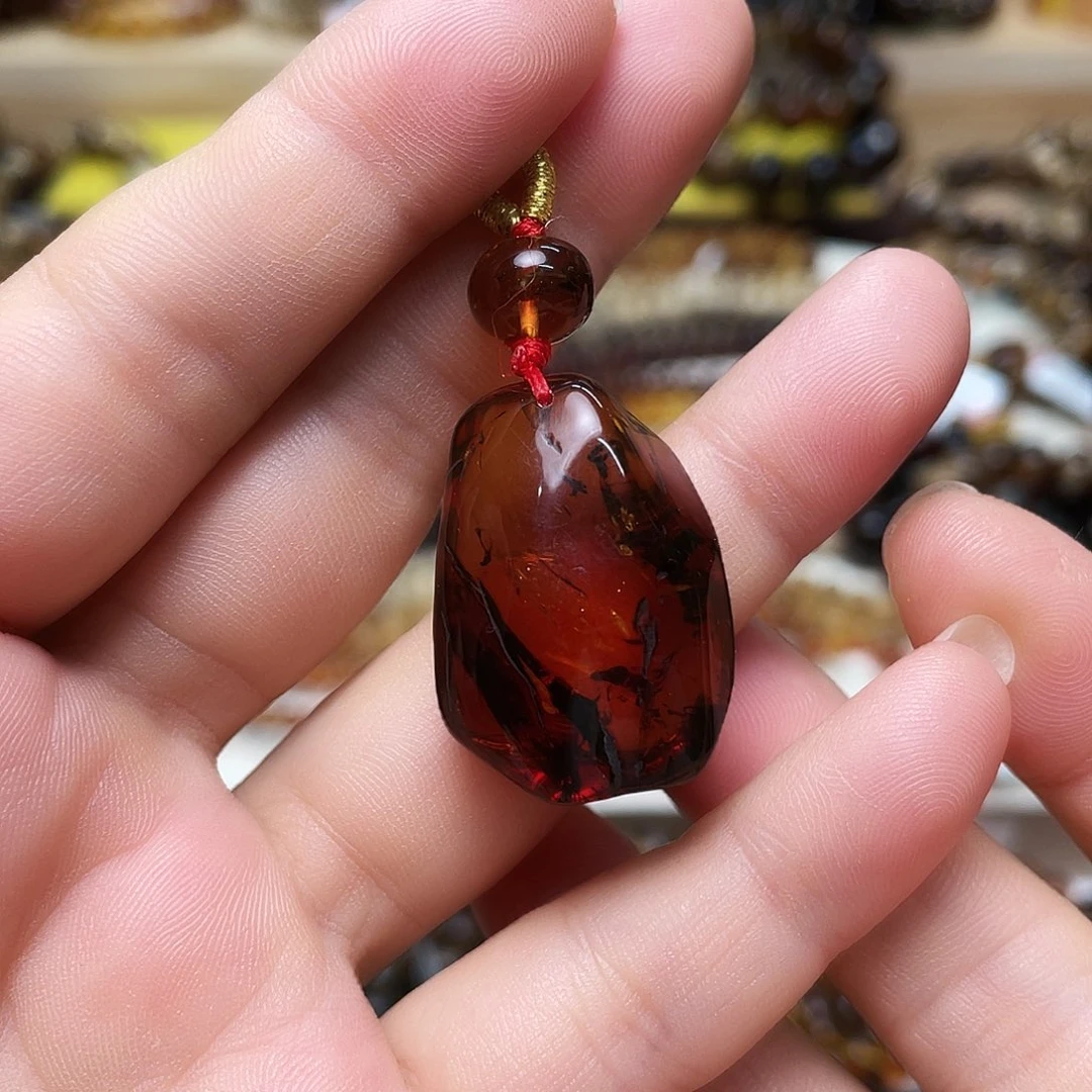 未镶嵌琥珀裸石大