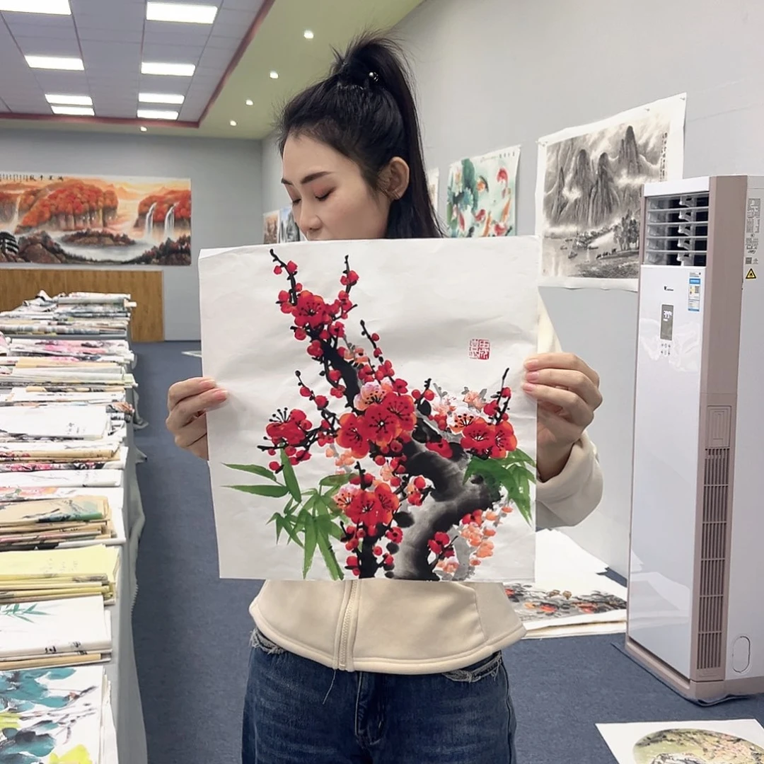 国画国画纯纯手绘作品