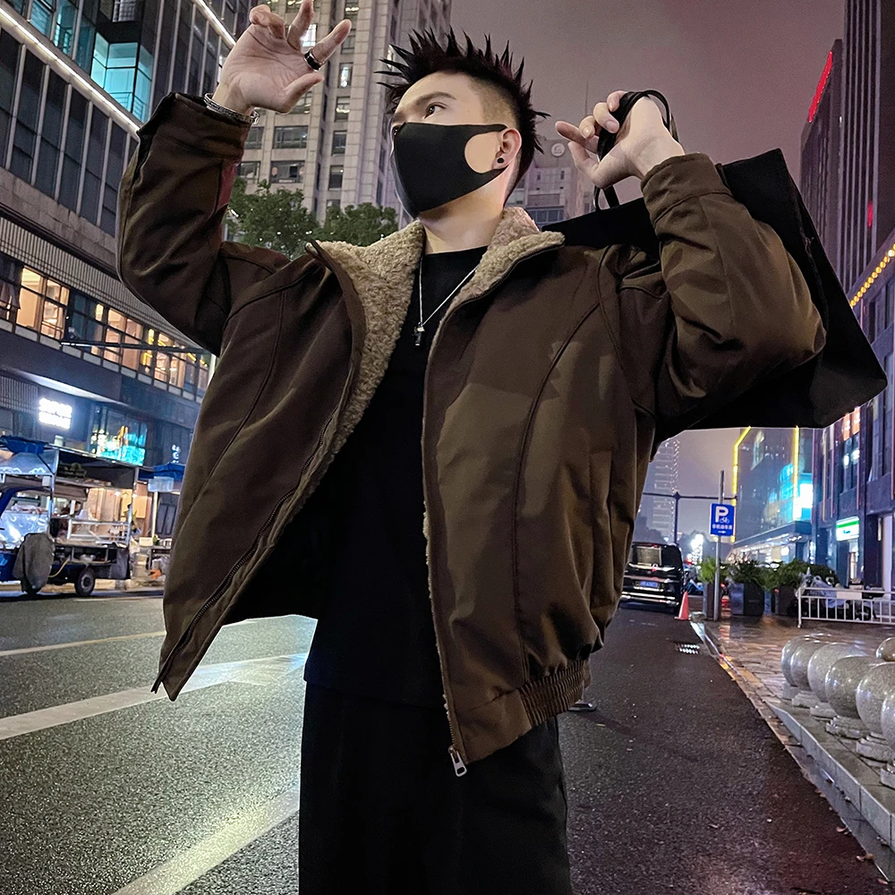 冬装男士加厚保暖棉衣外套冬季座山雕棉服男装袄子休闲男款棉袄潮