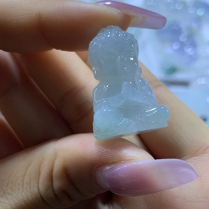 翡翠未镶嵌颈饰天然翡翠A货吊坠