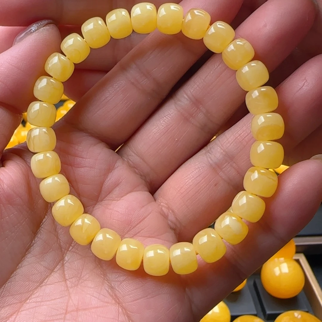 琥珀颈饰未镶嵌老型8