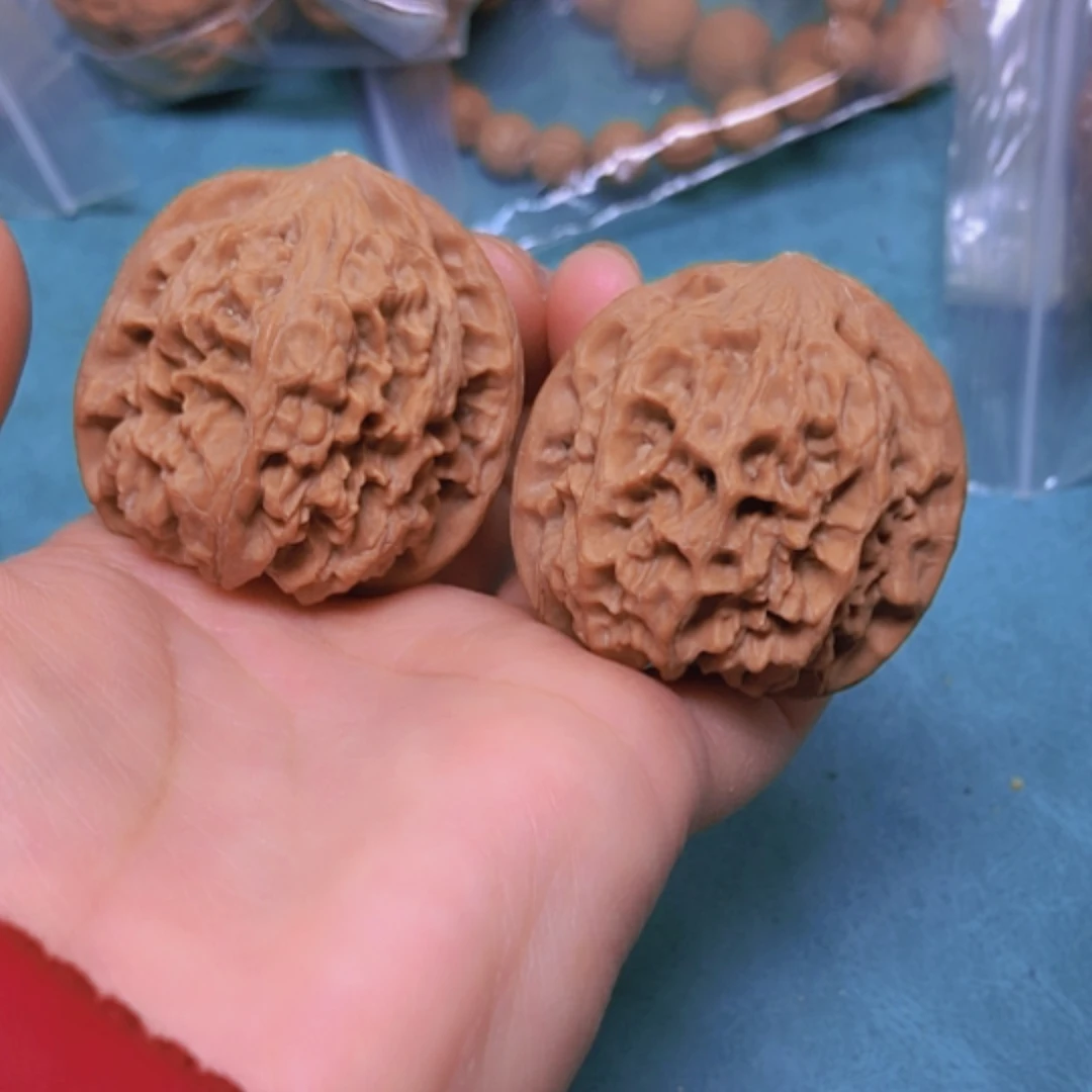 【闪购商品】摆件核桃42野牛修尖