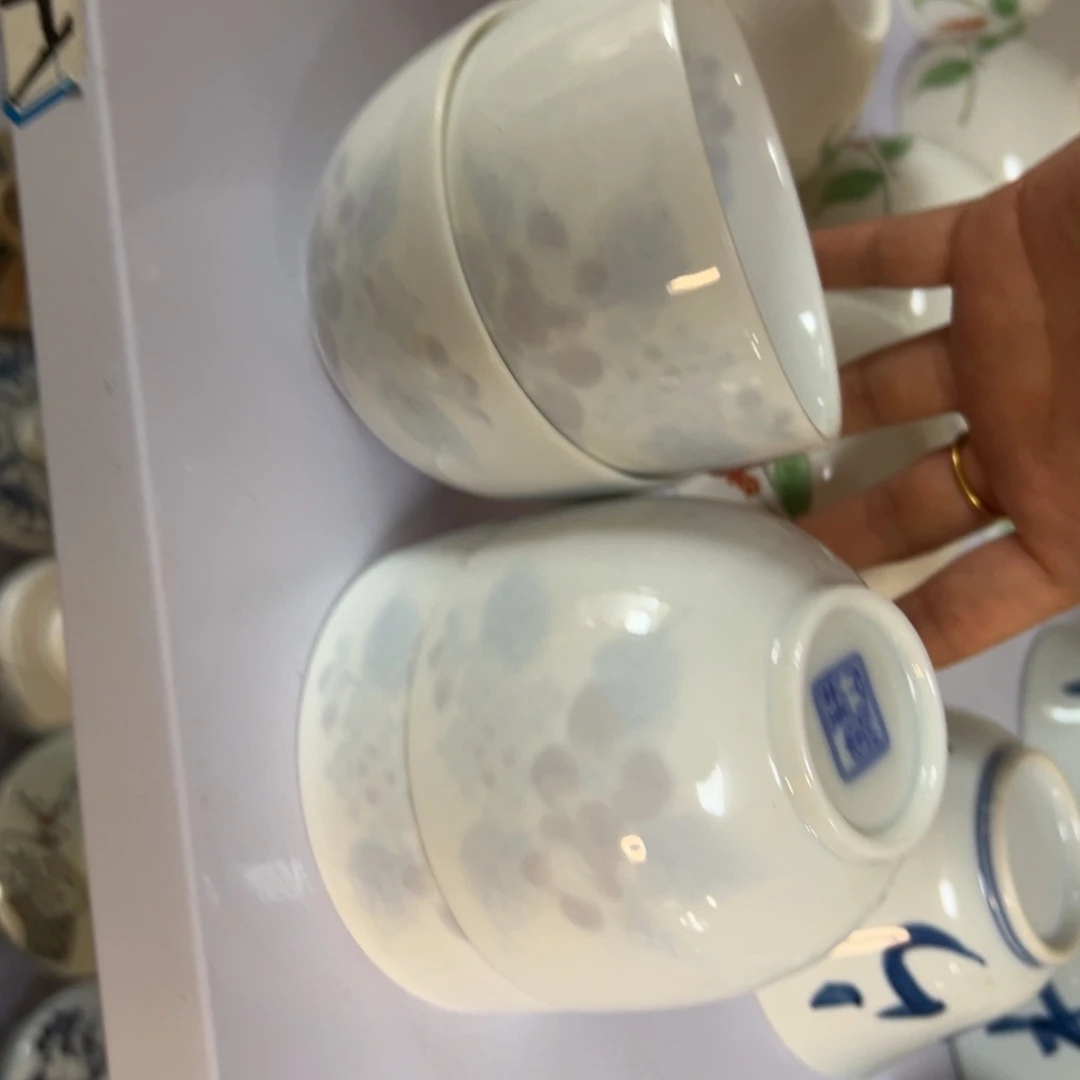 盖碗瓷器直播放漏中