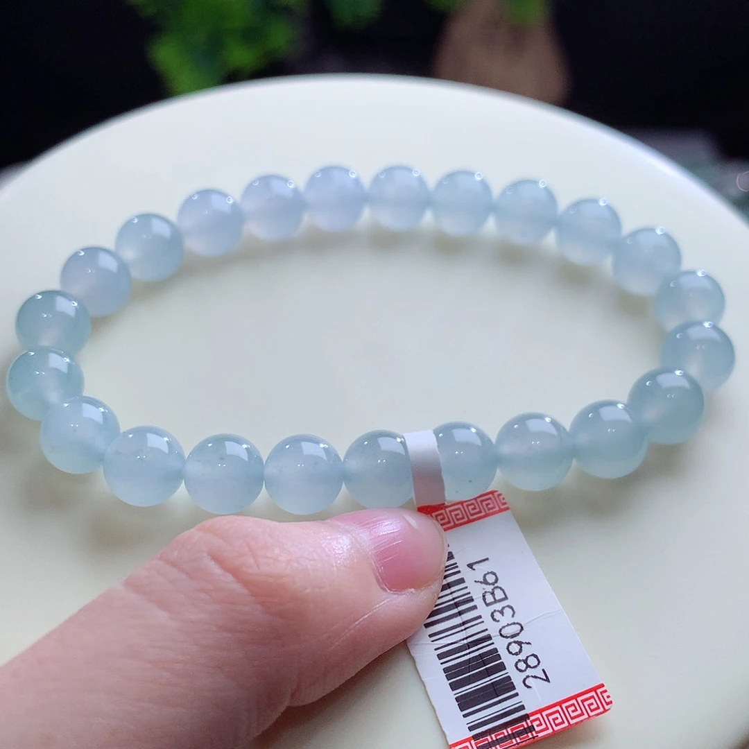 翡翠未镶嵌手串卡8