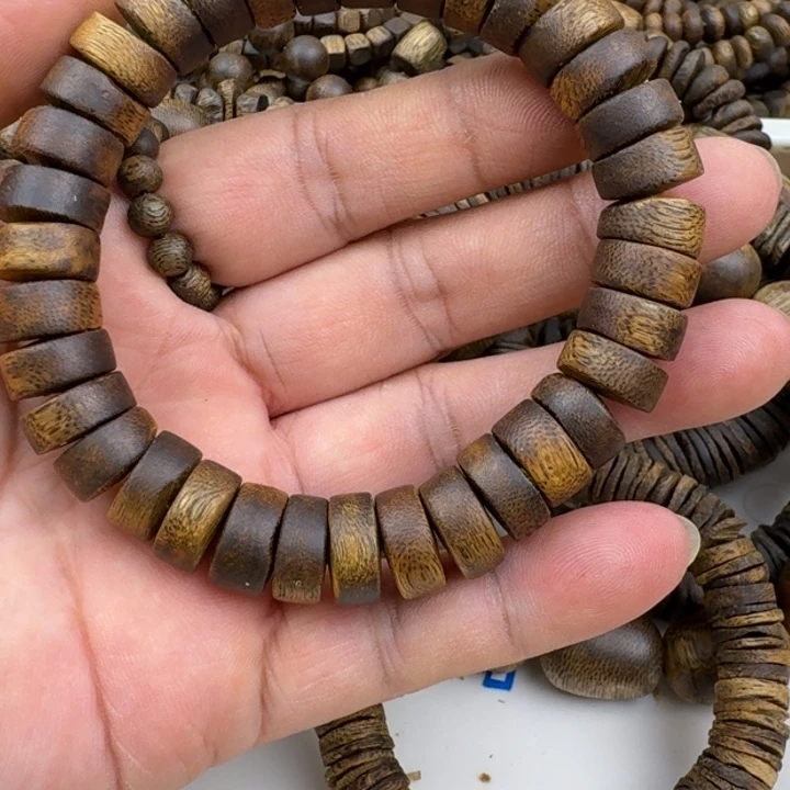 再***见沉香手串乌身手串15克