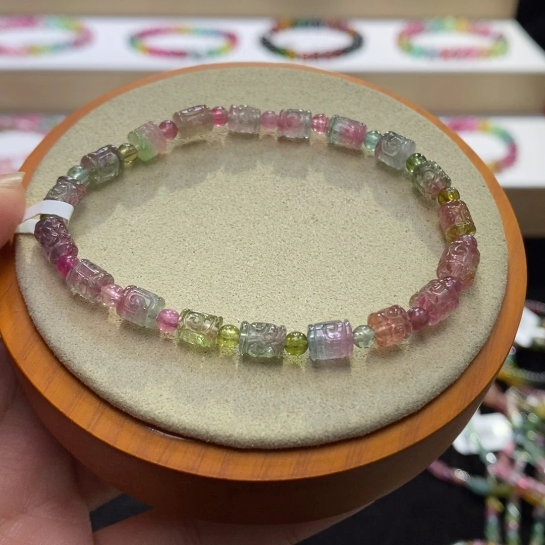 【闪购商品】碧玺手串未镶嵌两天看货期