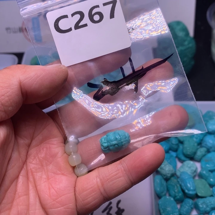 未镶嵌绿松石珠宝奇石底*