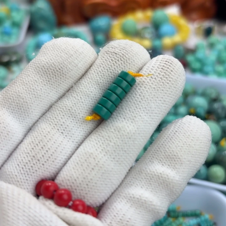 南红玛瑙未镶嵌手链绿松石