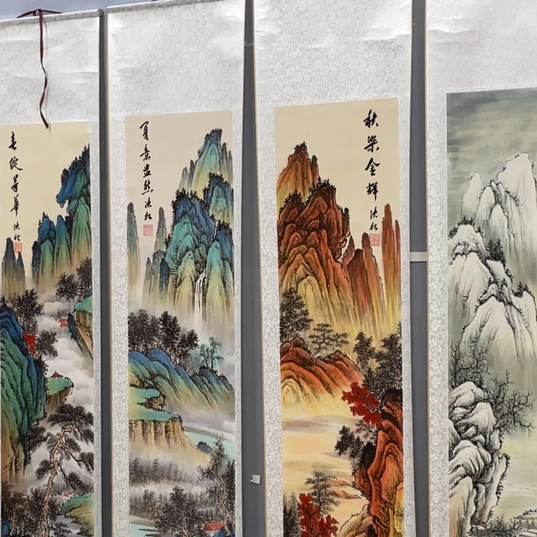 国画老师手笔手绘作品图N