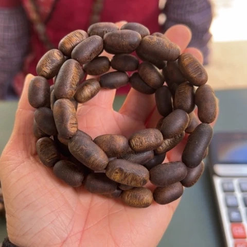 沉香手串白棋7克卡0.9多样性发1条