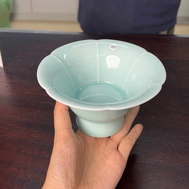 龙泉云间青瓷小米茶器
