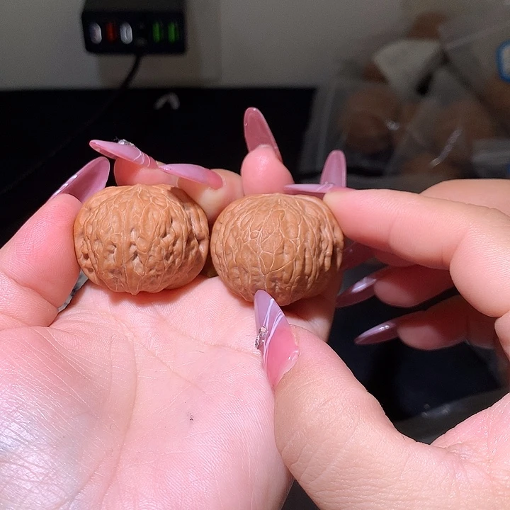 @***急文玩核桃把件铁锤36