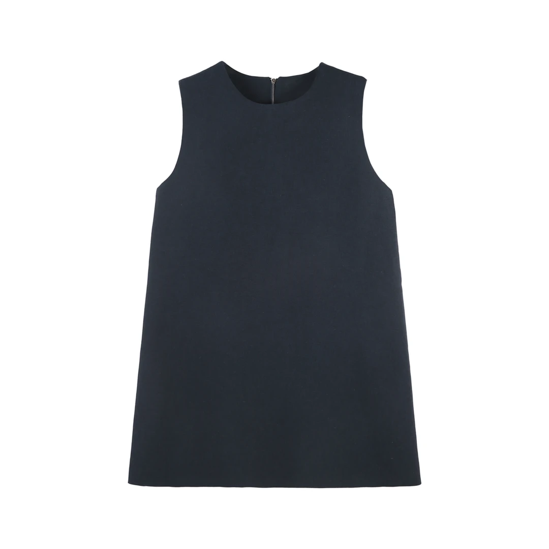 「与里」2025年早春新款气质随性无袖连衣裙HBZC917605 nnassa