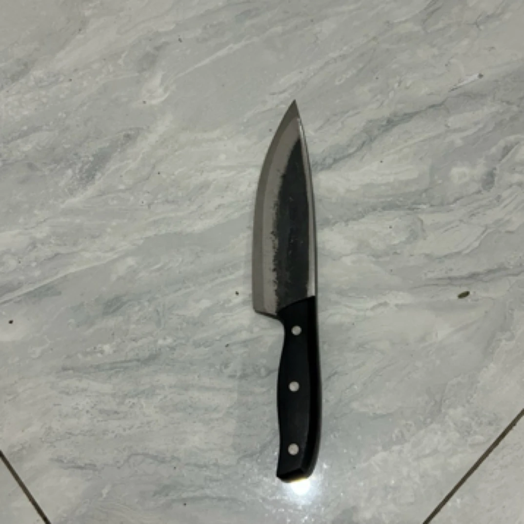 手工锻打高碳猛钢夹钢分肉刀