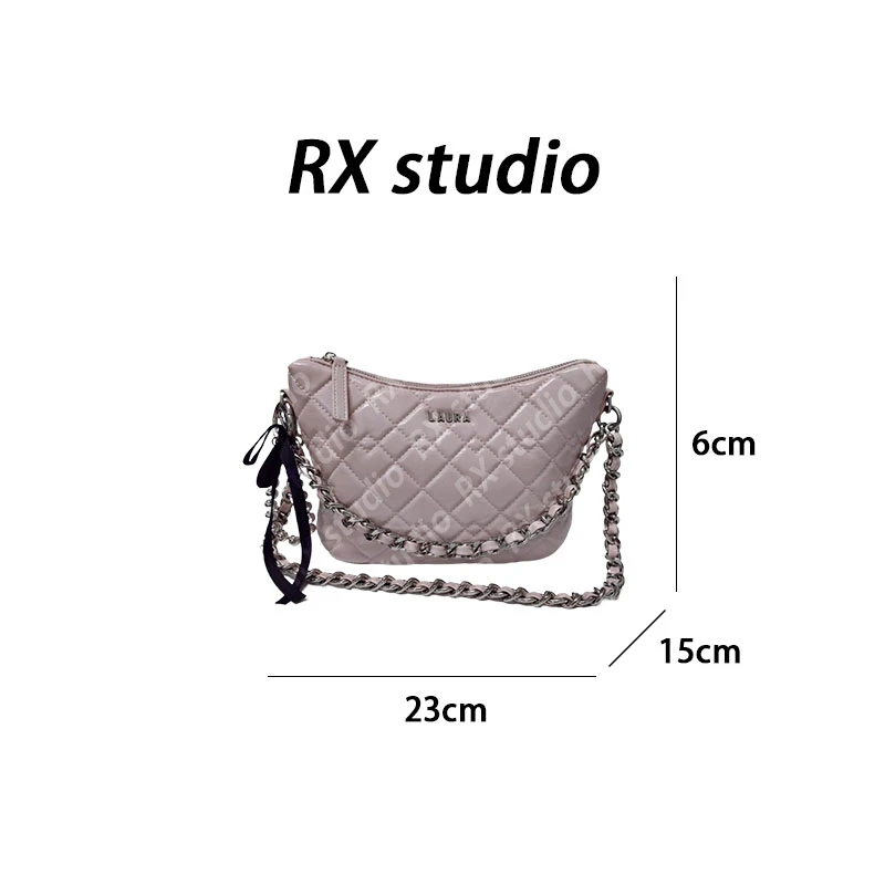 【母亲节礼物】SD-5319-樱花粉RAIN.CUN轻奢小众时尚女士包