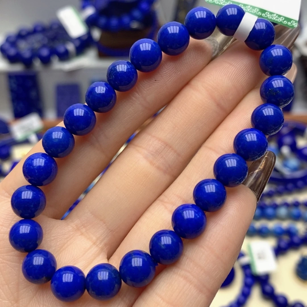 青金石未镶嵌手链7➕