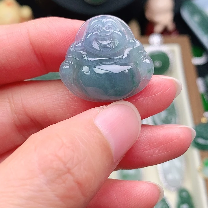 颈饰未镶嵌翡翠吊坠