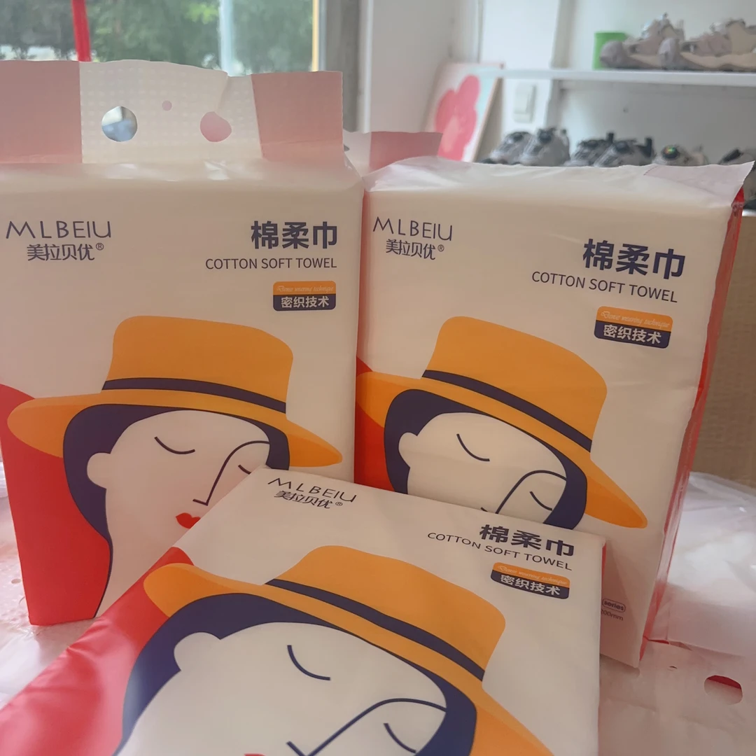 童话故事加厚一次性吸水大包悬挂式抽取式软绵透气