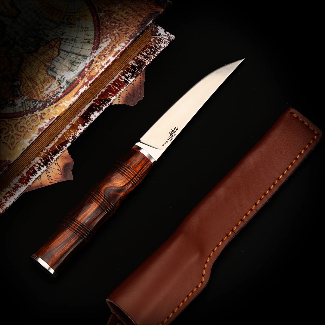 超氮钢Vanax全手工制作剔骨削肉家用户外露营小刀