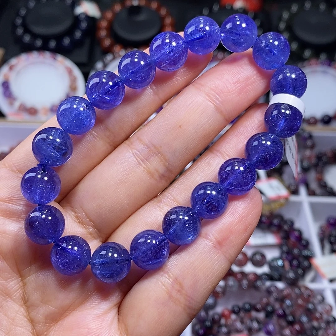 未镶嵌坦桑石手链10.8