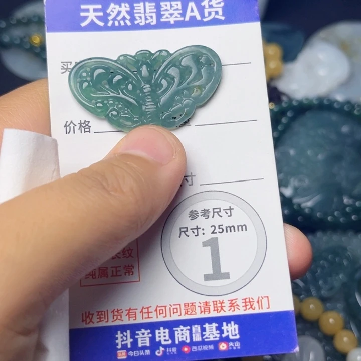 翡翠未镶嵌颈饰挂件