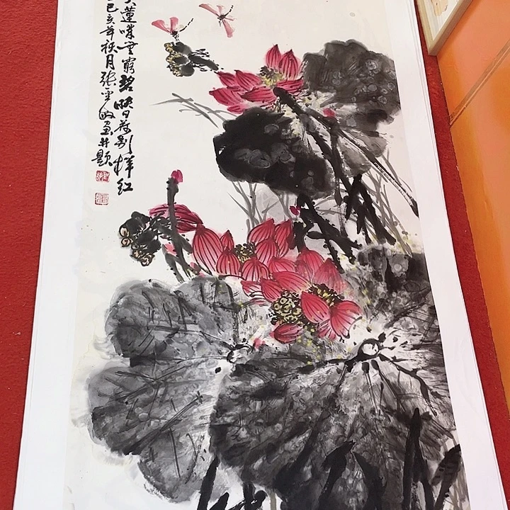 国画张圣敏先生纯手绘作品