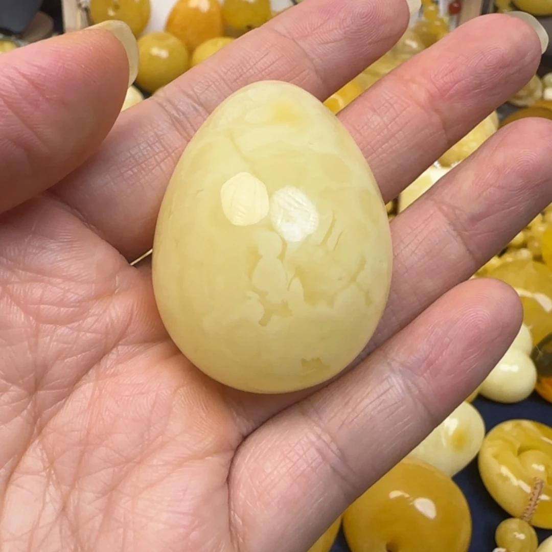 蜜蜡未镶嵌颈饰天然蜜蜡