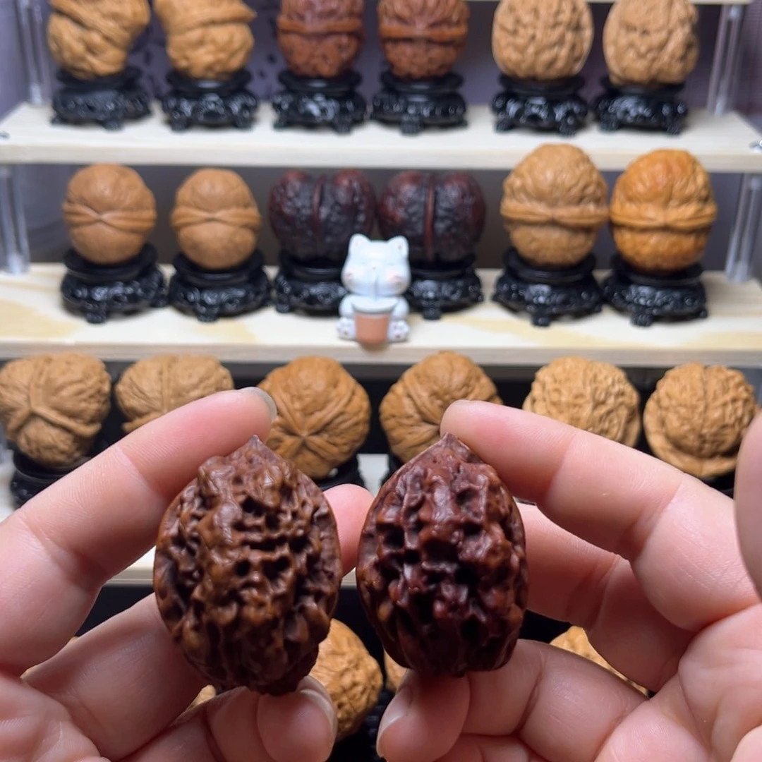 文玩核桃吊坠25w上古蛤蟆头41尺