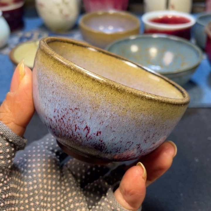摆件传统煤烧主人杯