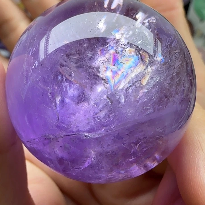 未镶嵌珠宝半成品水晶3.81厘米