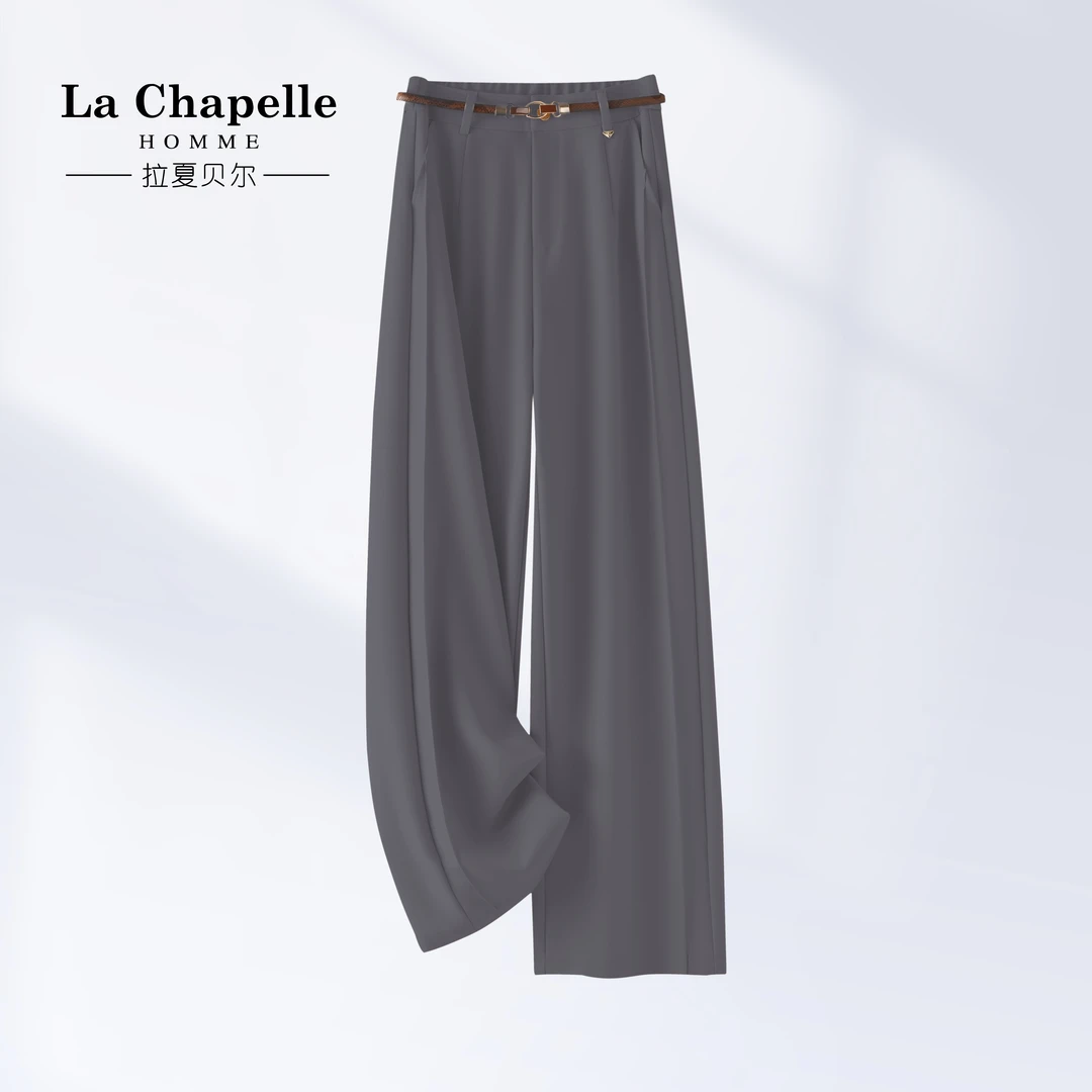 【升级版裤王】秋意浓优雅窄版直筒休闲裤拉夏贝尔.716-6.TSD她