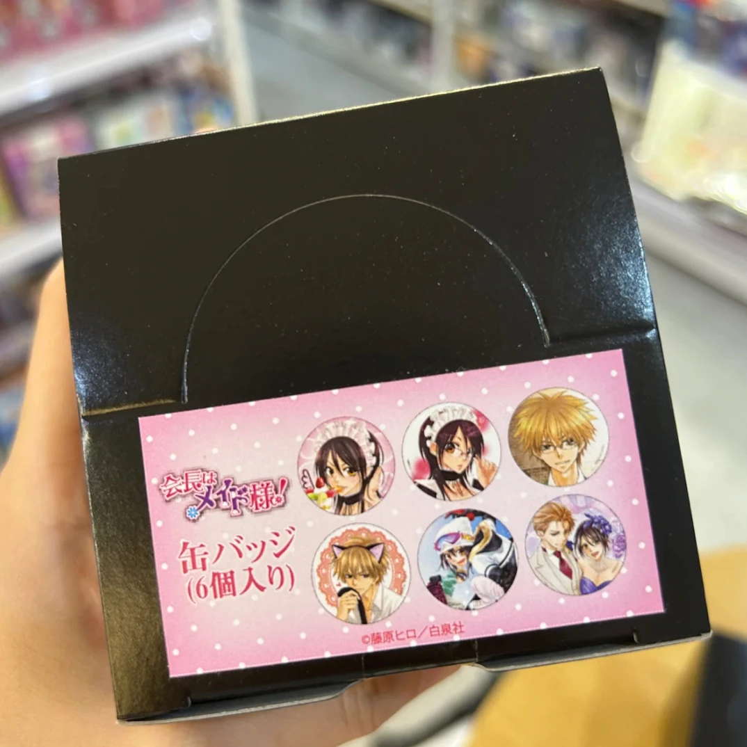 会长是女仆！蔷薇少女！正版日谷大乱斗吧唧徽章盲抽一发