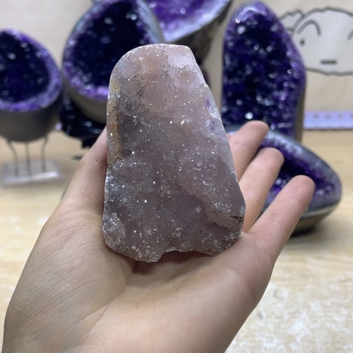 未镶嵌珠宝半成品紫晶