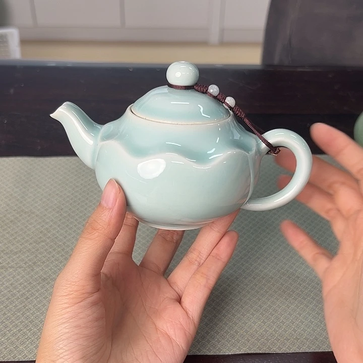 龙泉云间青瓷小米茶器