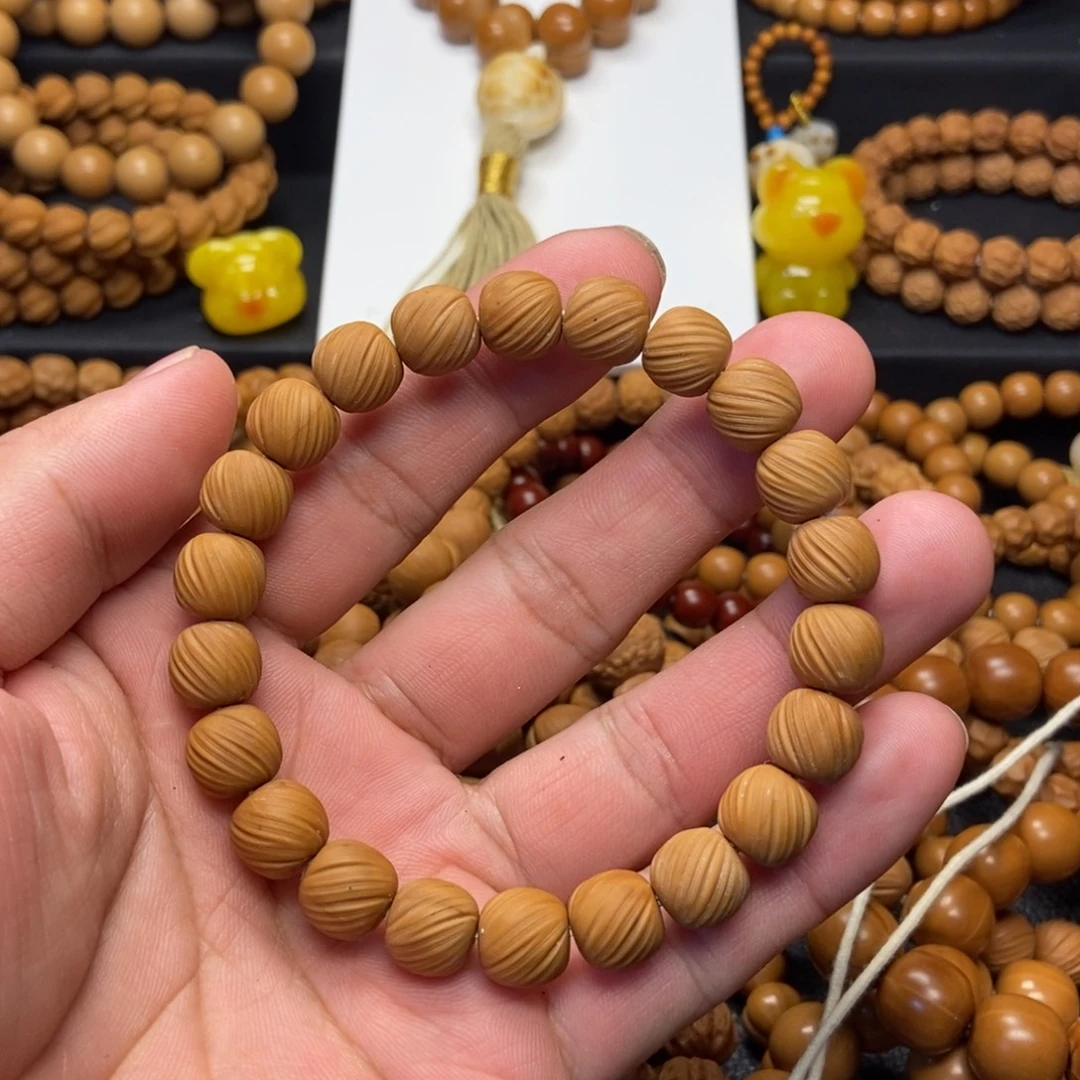 猴头核桃手串微瑕定风珠