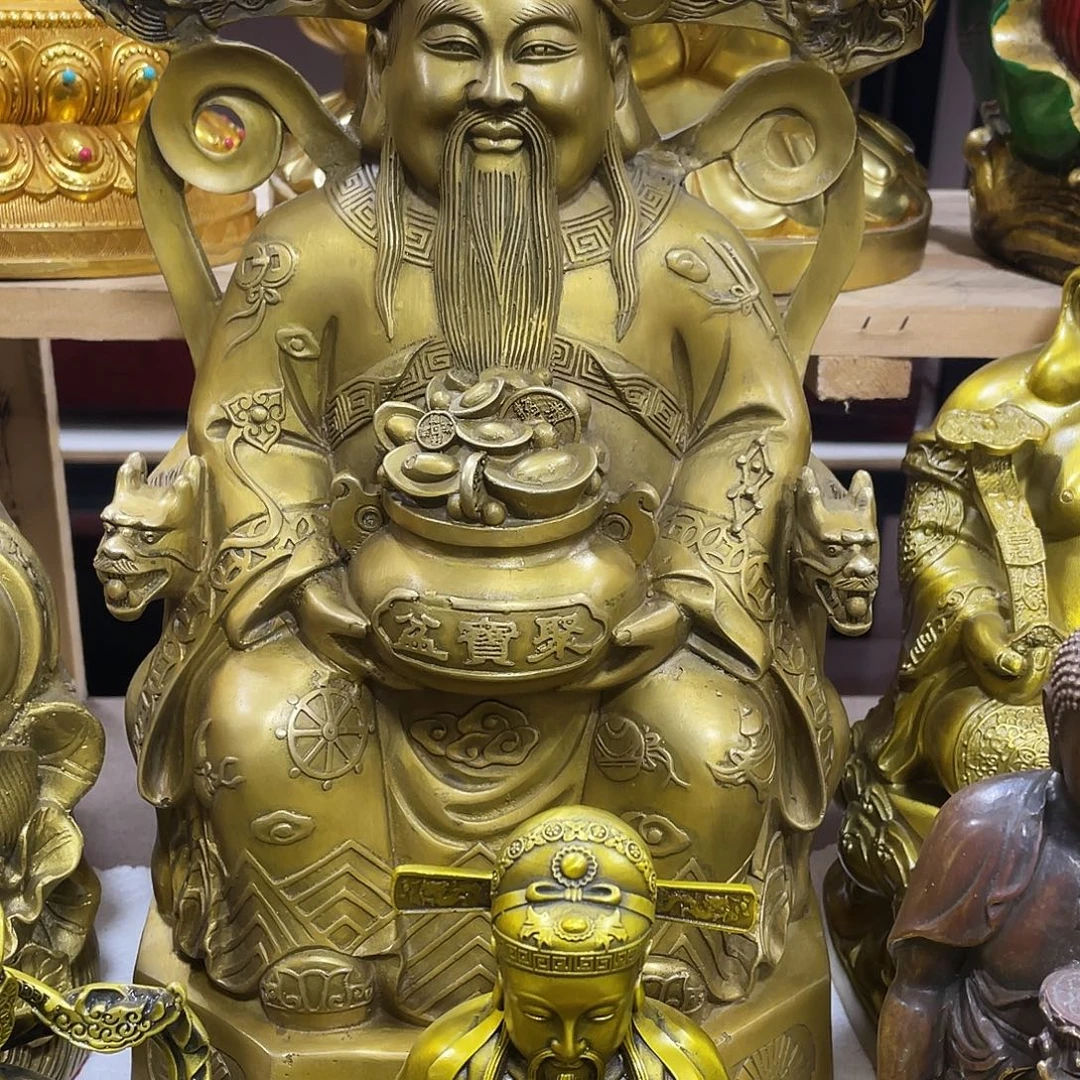 二***我克家铜艺精品摆件
