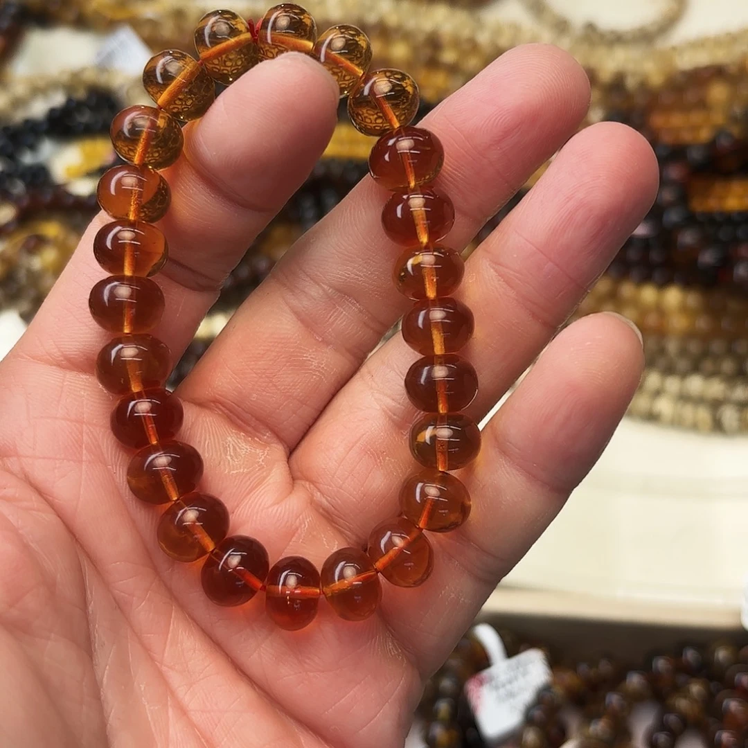 静***观琥珀未镶嵌裸石十