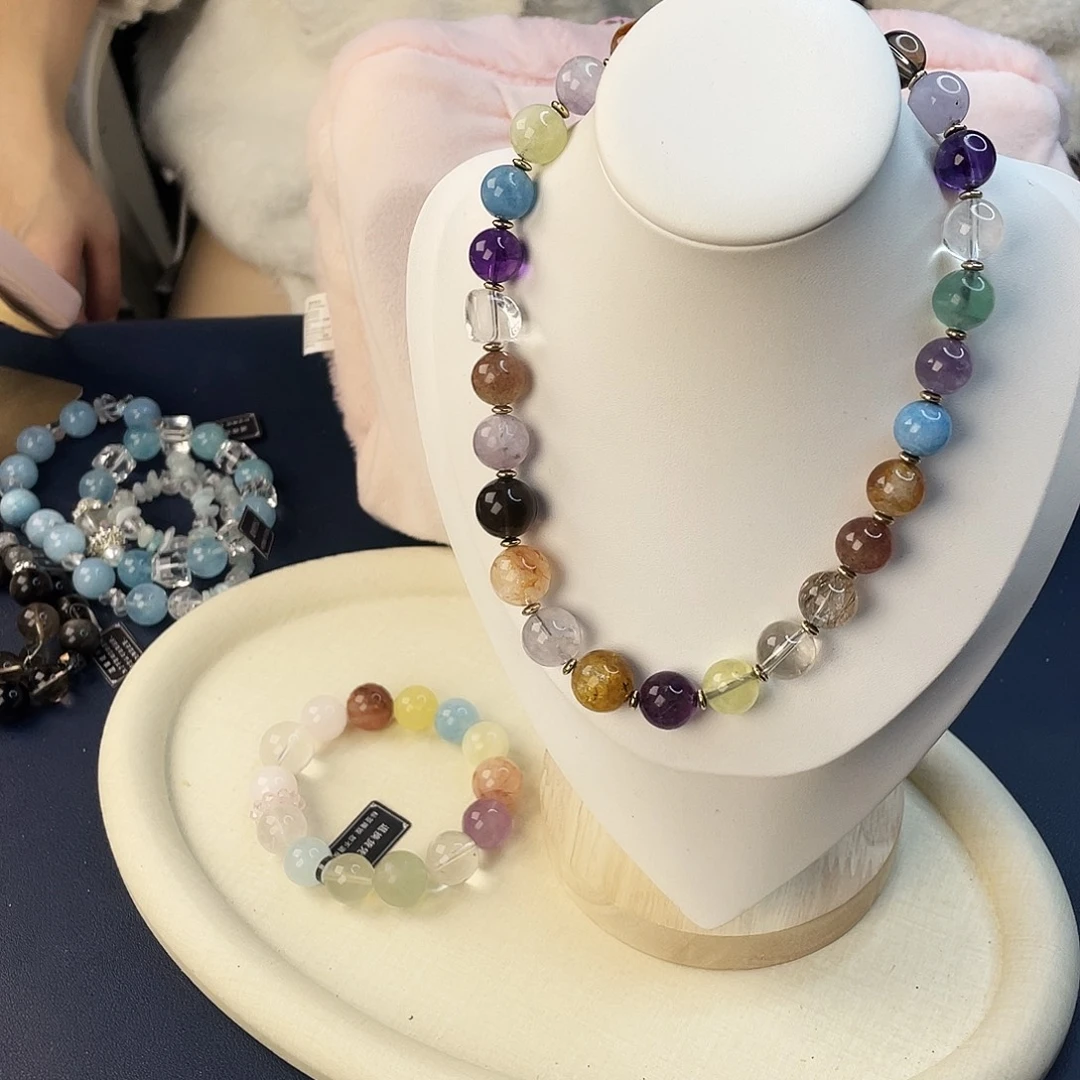 银S925镶嵌水晶手链