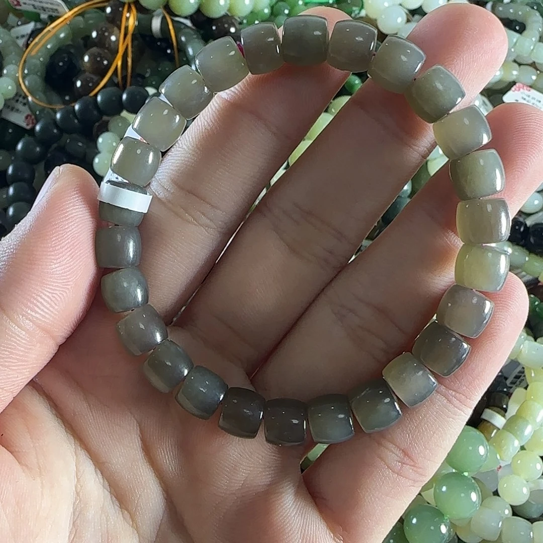 和田玉手链未镶嵌27