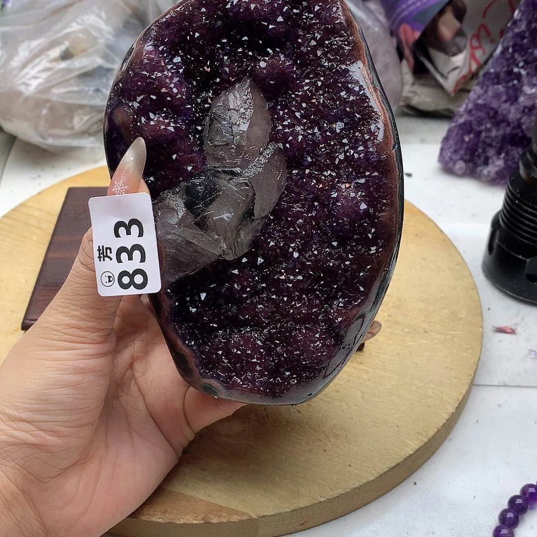 紫晶大型摆件（非配饰）未镶嵌