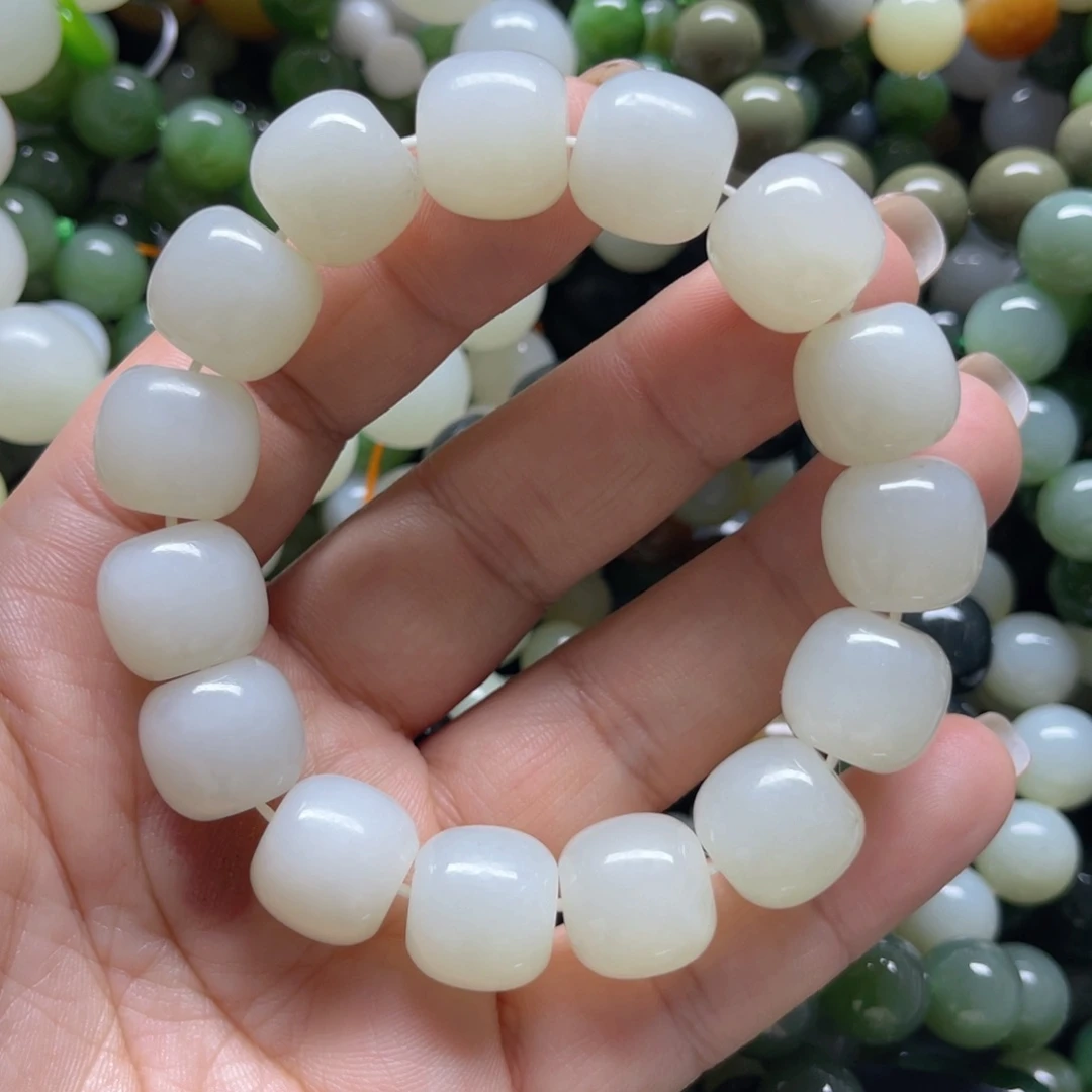 和田玉手链未镶嵌