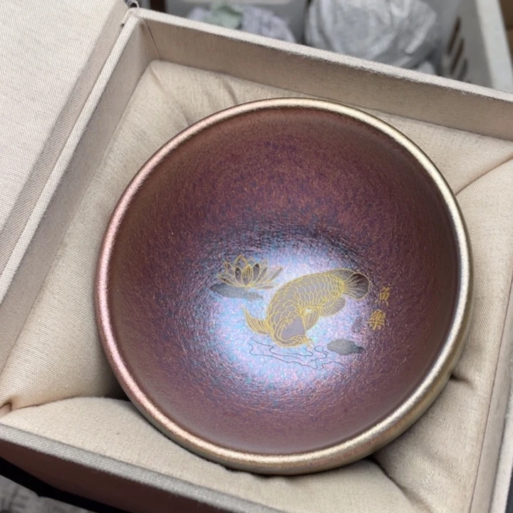 茶盏建窑建盏主人杯