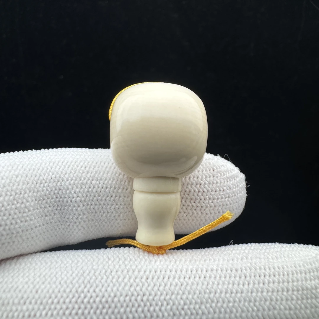G2825天然猛犸 藏式分体三通16.7*28mm一物一图 假一罚十