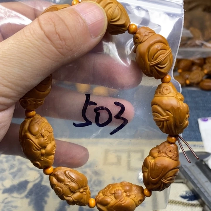 橄榄核手串/手链橄榄核雕工艺手串