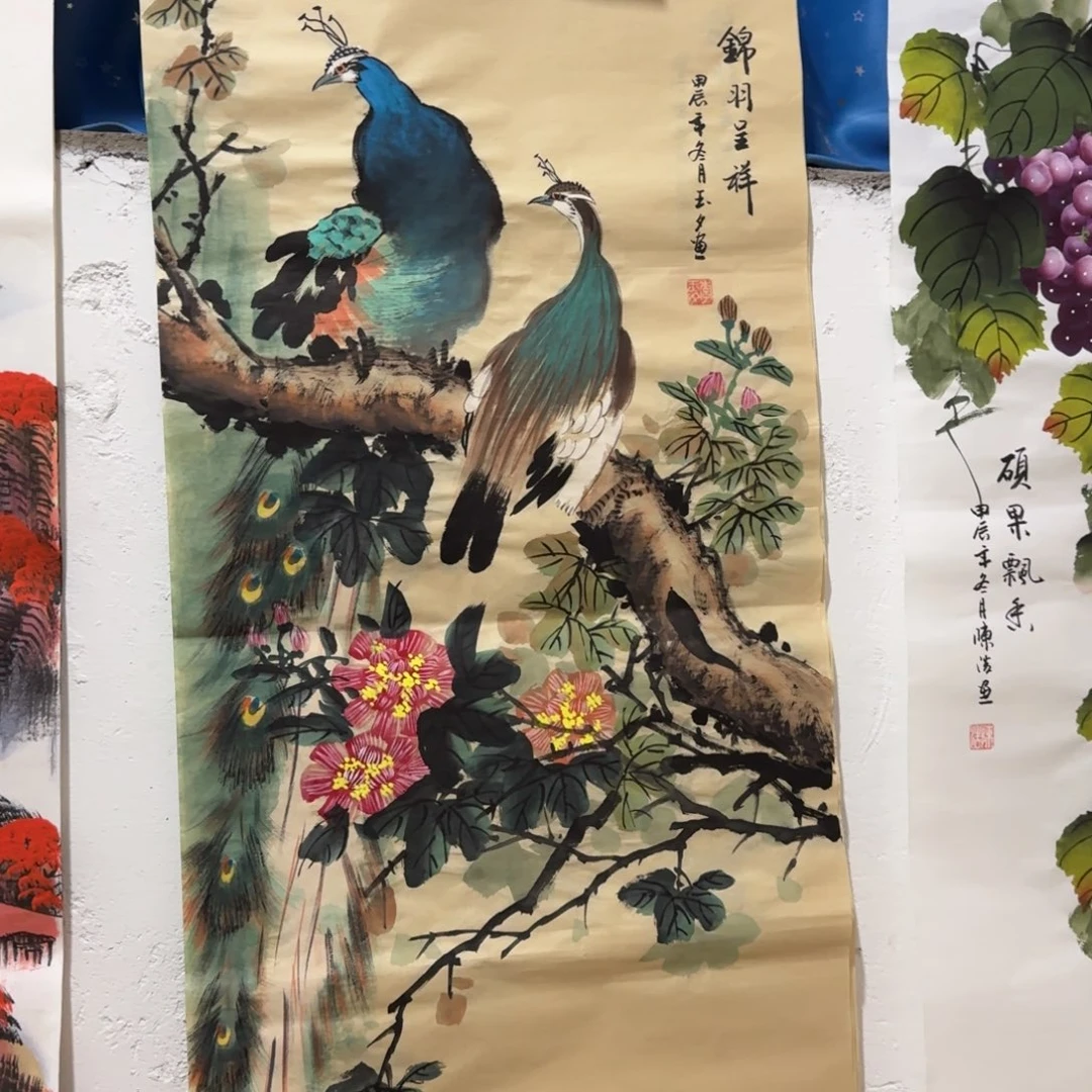 国画晓彤美术馆直播间