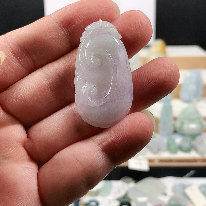 吊坠(不含链)未镶嵌翡翠61如意