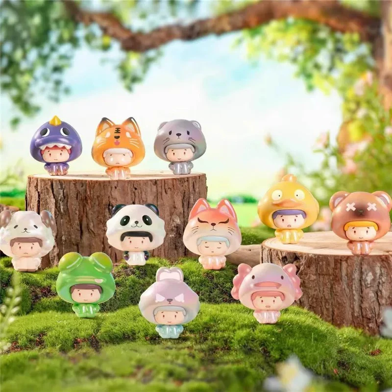 【正品】莫嘟正版盲盒萌粒潮玩盲盒手办玩偶桌面可爱摆件