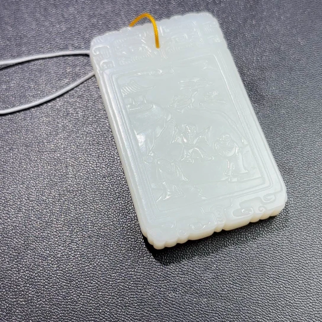 吴****和田玉未镶嵌挂件